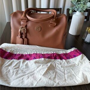 Tory Burch Tan Leather Satchel